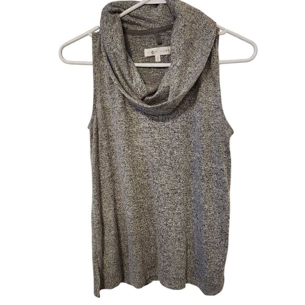 Lou & Grey LOFT Cowl Neck Tunic Tank Size XS